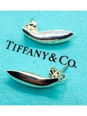 Tiffany & Co Sterling Silver 925 Frank Gehry Earrings